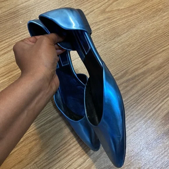 Zara blue flats shoes - Picture 6 of 11